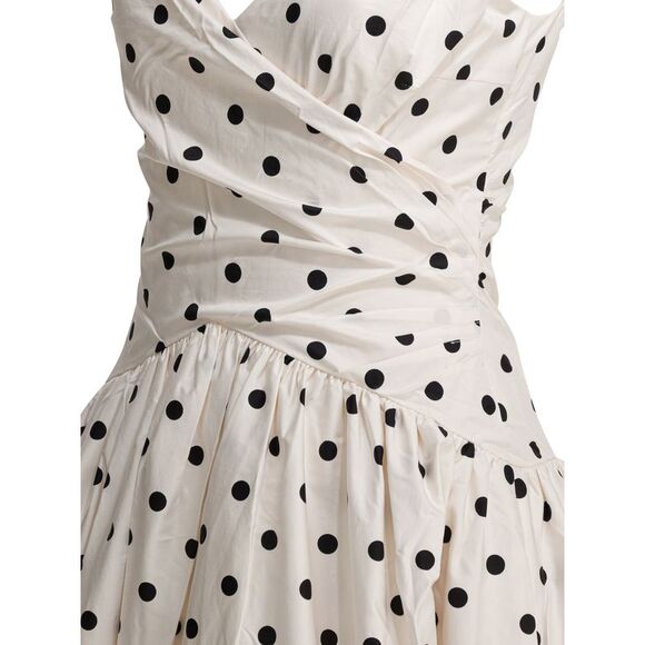 SELF-PORTRAIT Sequin Embellished Midi Dress Women WHITE Dresses - Picture 7 of 8